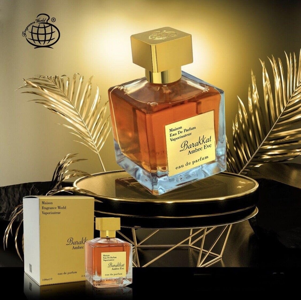 FRAGANCE WOLD BARAKKAT AMBRE EVE 3.4 EDP U
