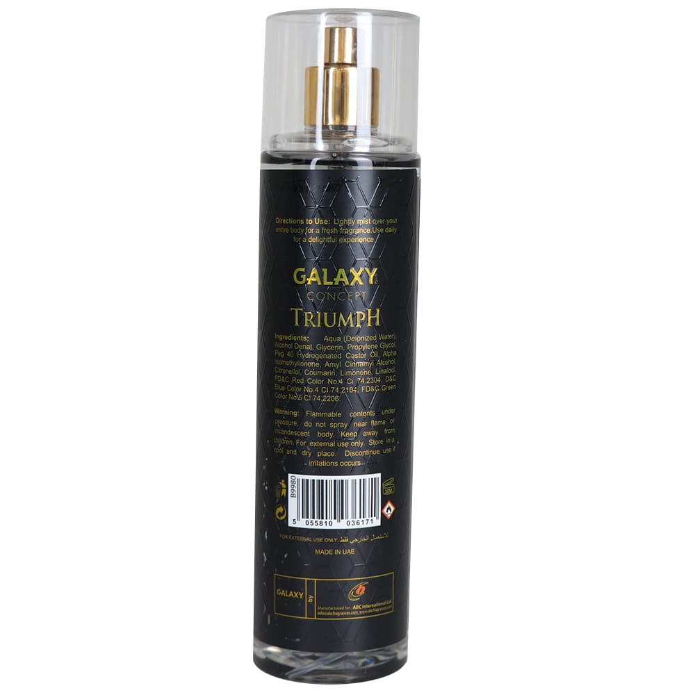 GALAXY BODY MIST TRIUMPH 250ML