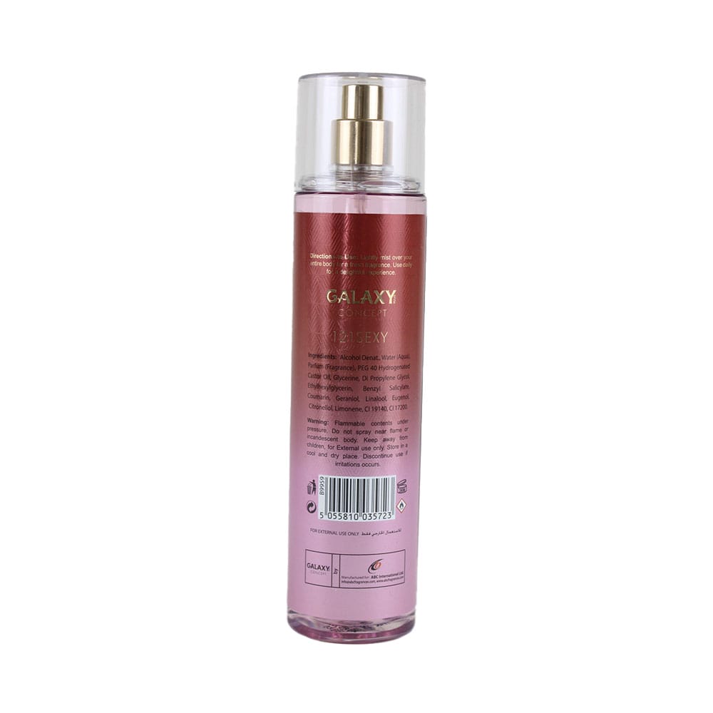 Galaxy body mist 121 SEXY 250 ML