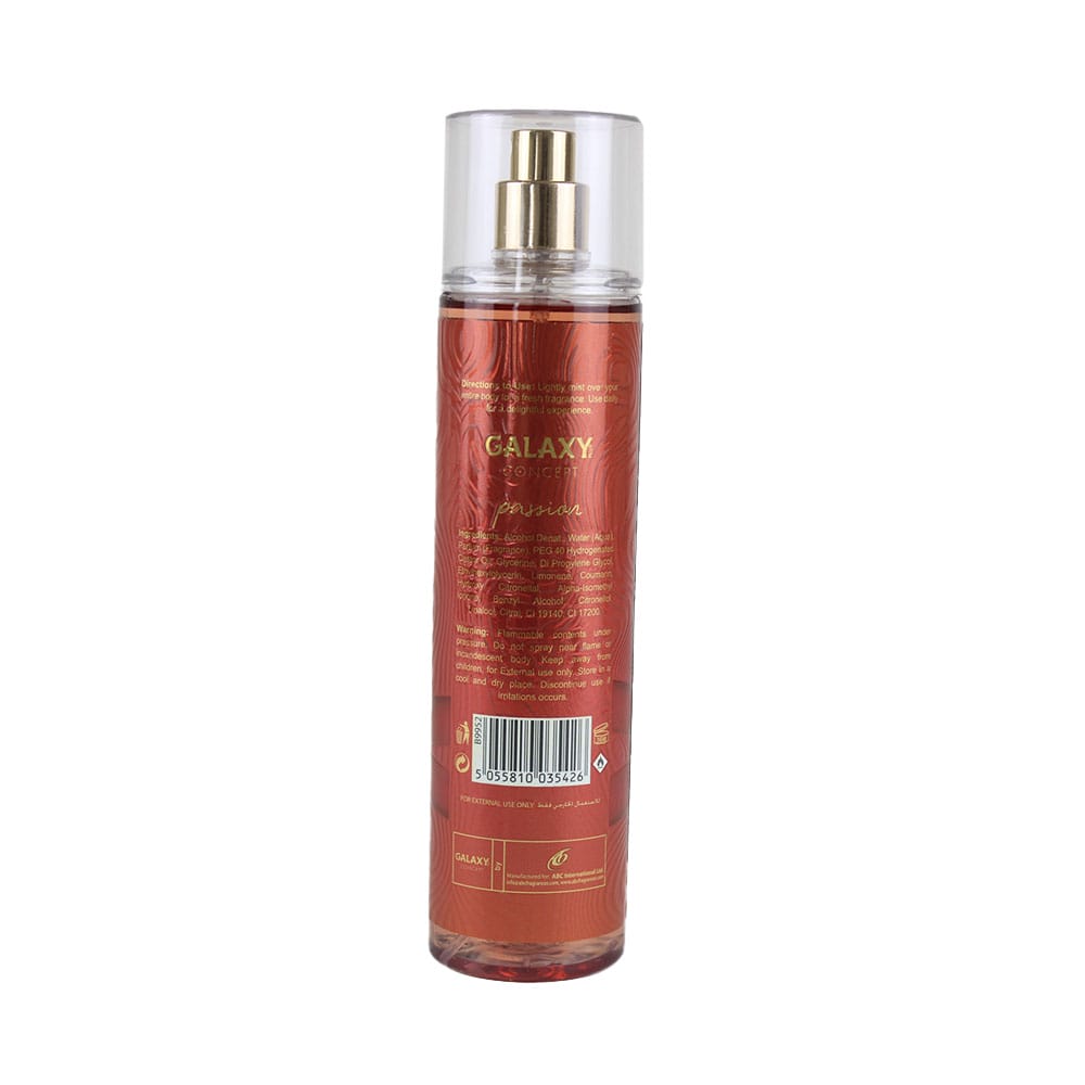 Galaxy body mist passion 250 ML