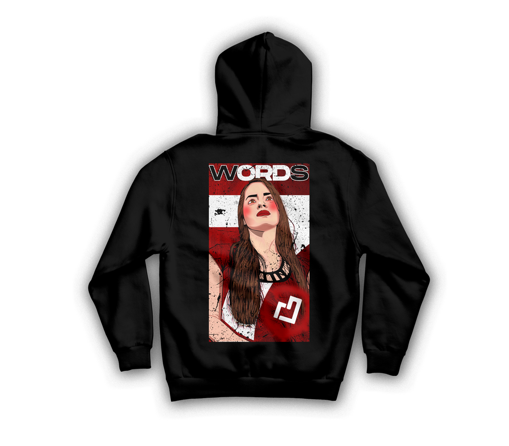 HOODIE 7 words COLECCIÓN UNICA JEINK 1/1 100% ALGODÓN