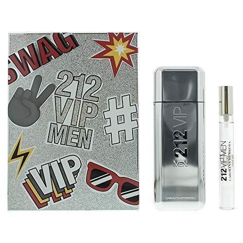 [Carolina Herrera] Carolina Herrera 212 VIP 3.4 2PC Men Travel Set