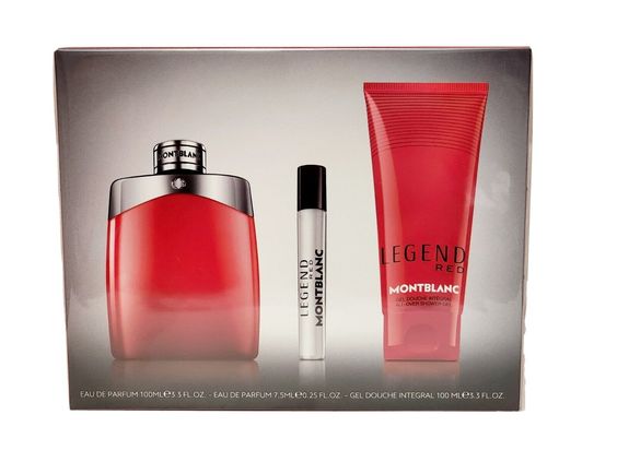[Mont Blanc] Mont Blanc Legend Red 3.3 EDP 3PC Men Set