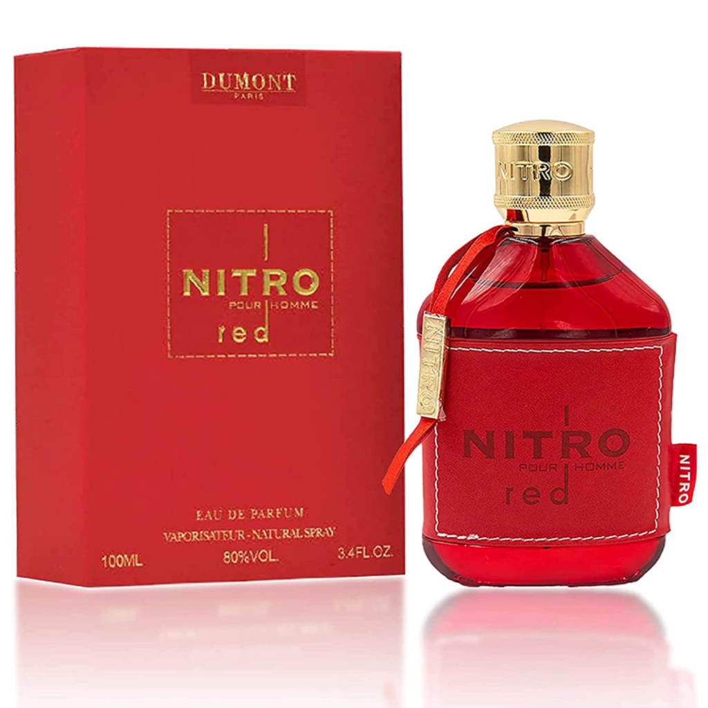 NITRO RED EAU DE PARFUM DUMONT PARIS 100ML 3.4FL.OZ